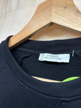 Load image into Gallery viewer, Versace Collection Medusa Patch Black Crewneck: M
