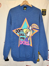 Load image into Gallery viewer, Vintage Lola Bunny Space Jam Don&#39;t Call Me Doll Crewneck Sweatshirt: XL
