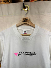 Load image into Gallery viewer, Vintage &quot;It&#39;s a Gay Thing Try to Understand&quot; LGBT T-Shirt: Medium
