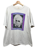 Vtg Albert Einstein Imagination Memorial White T-shirt XXL