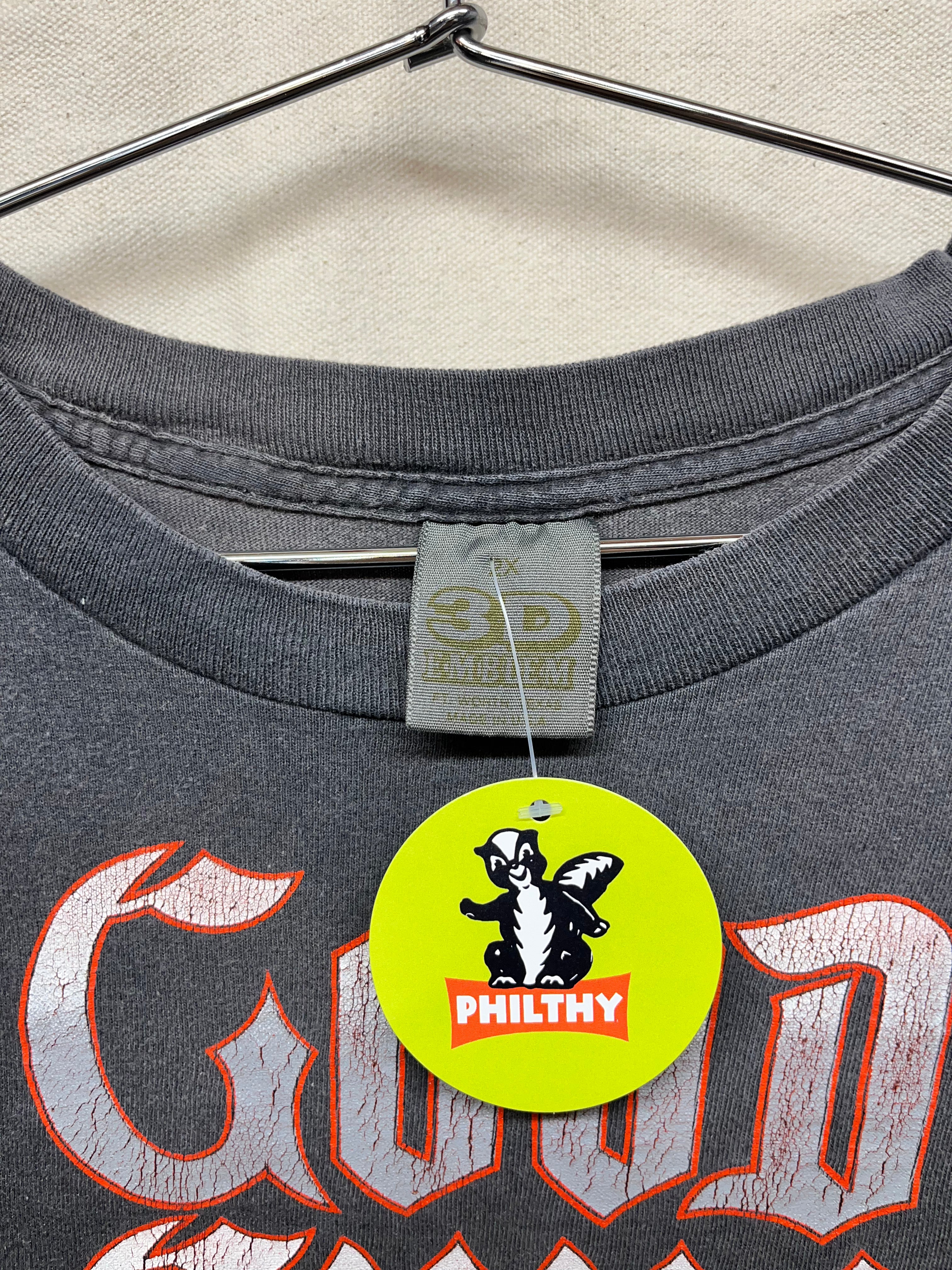 Vtg 1986 Harley Davidson Good Guys Wear Black 3D Emblem Montana Black 3D Emblem