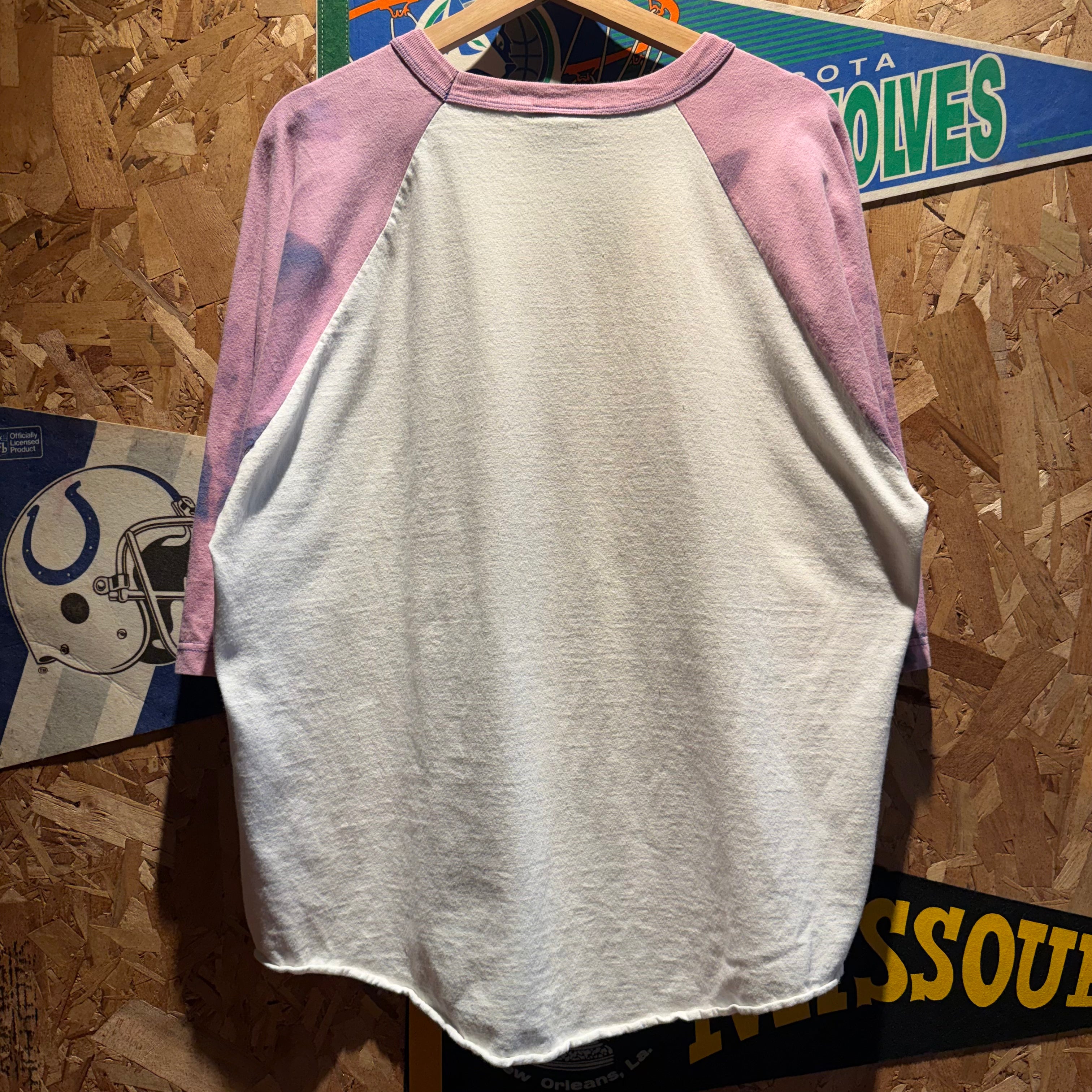Vintage 2008 Single Stitch Speed Racer Quarter Sleeve T-Shirt: XL