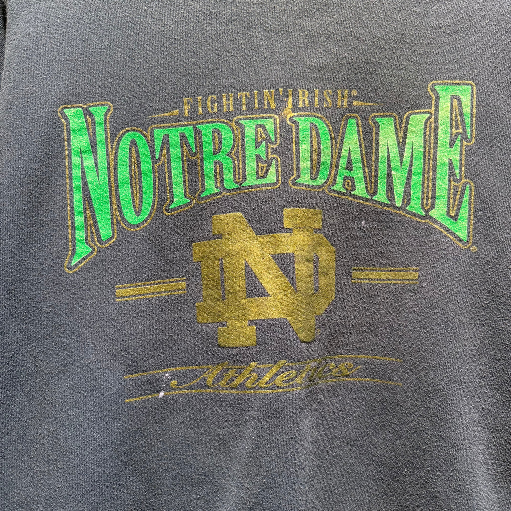 Vintage Notre Dame Fighting Irish Crewneck Sweatshirt: L/XL