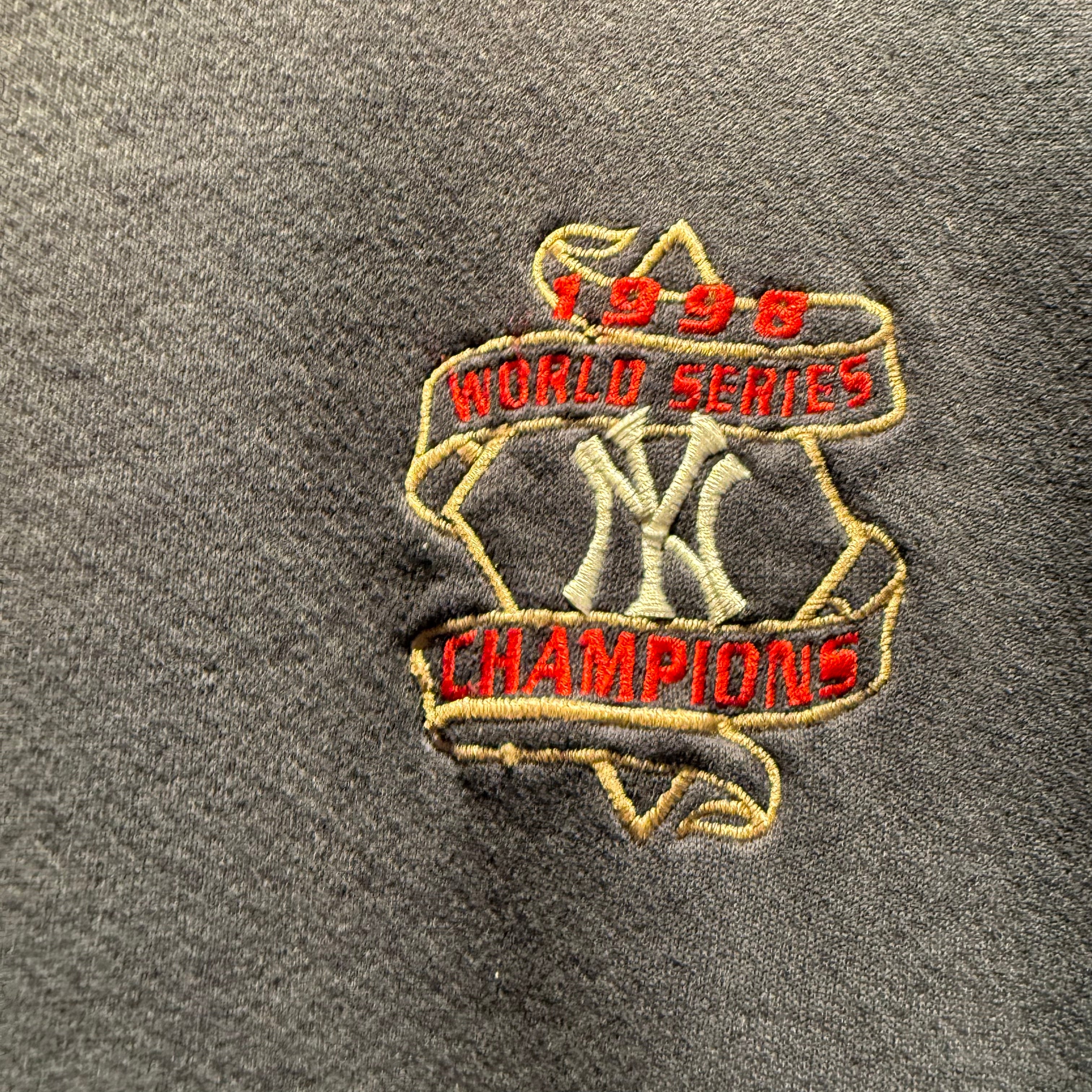 Vintage 1998 Champions New York Yankees Baseball Crewneck Sweatshirt: XXL
