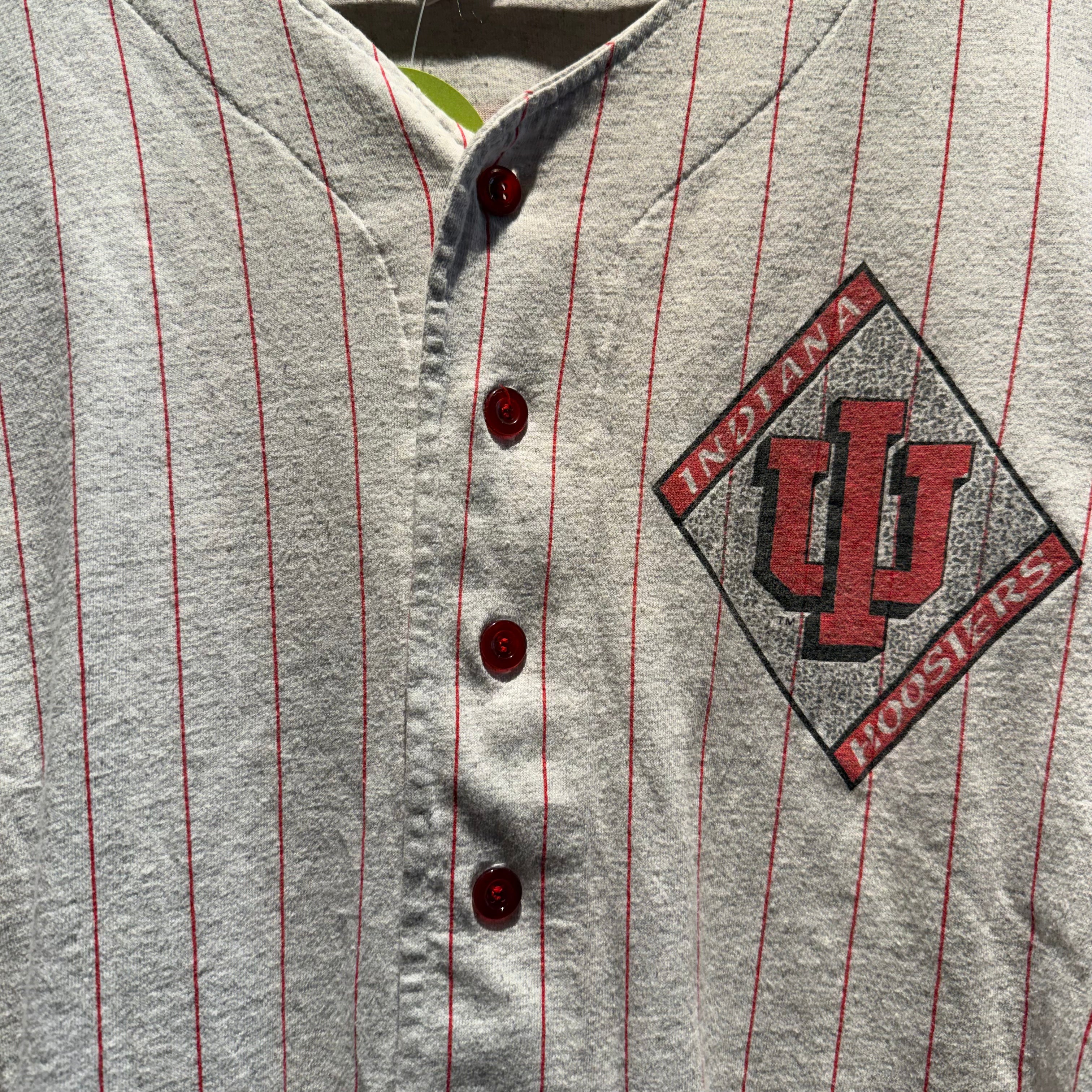 Vintage Indiana University Hoosiers Baseball Jersey: M
