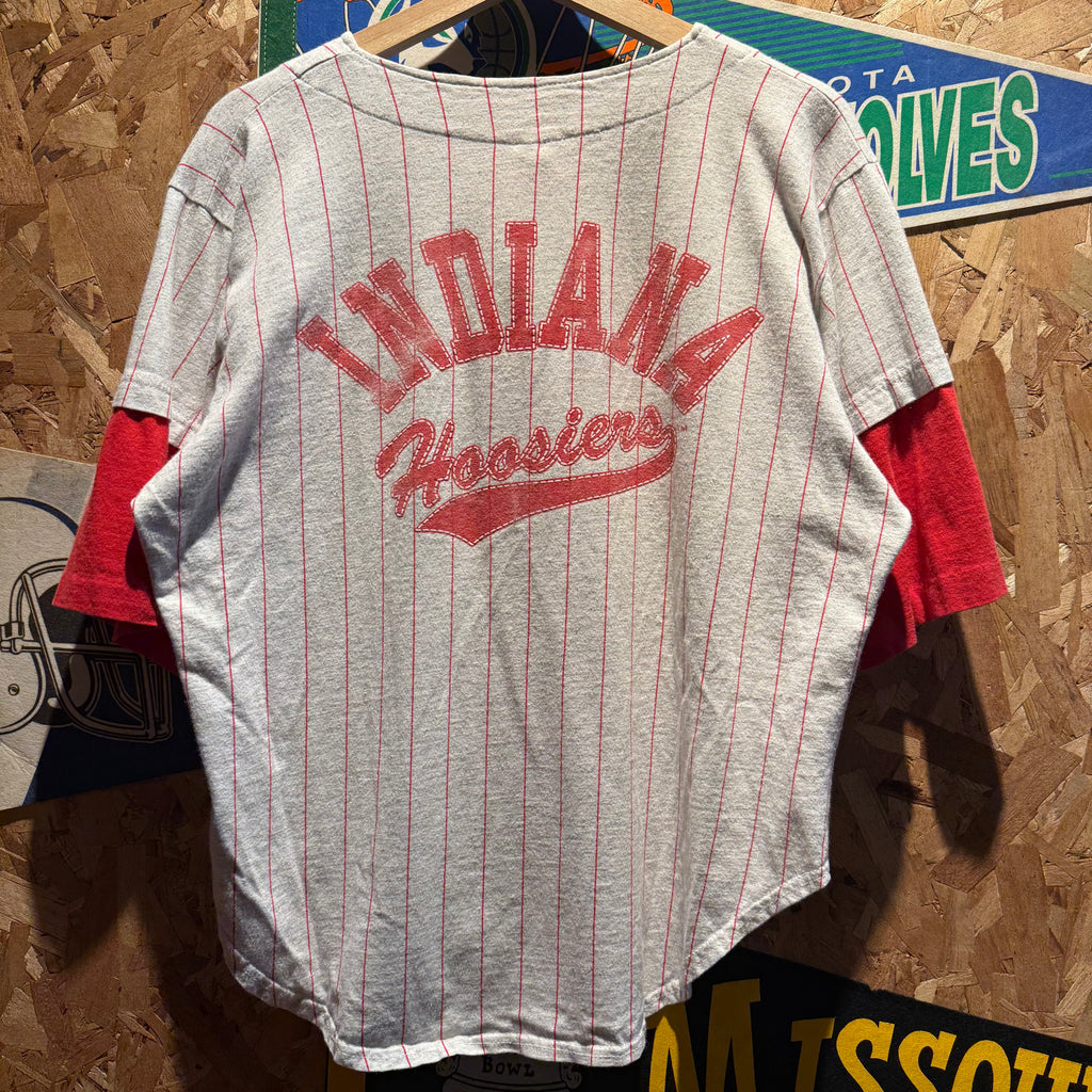 Vintage Indiana University Hoosiers Baseball Jersey: M