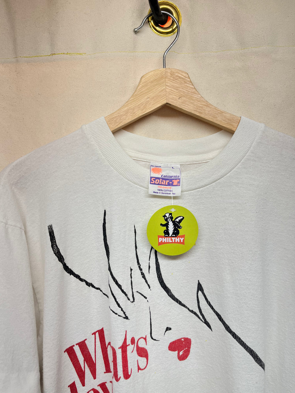 Vintage Tina Turner "What's Love Got To Do With It" Concert T-Shirt: Large