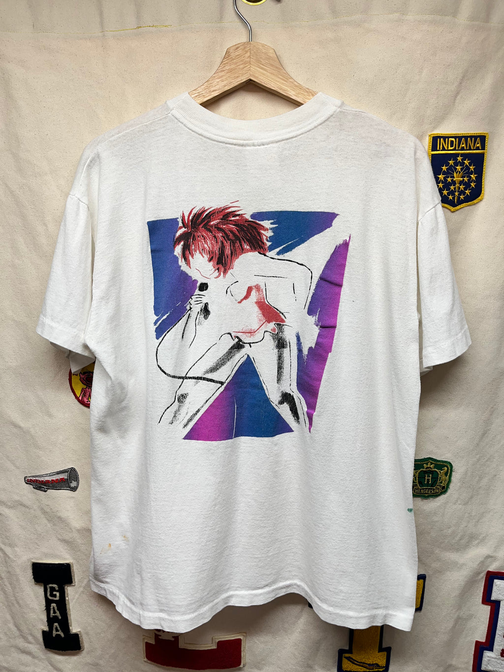 Vintage Tina Turner "What's Love Got To Do With It" Concert T-Shirt: Large