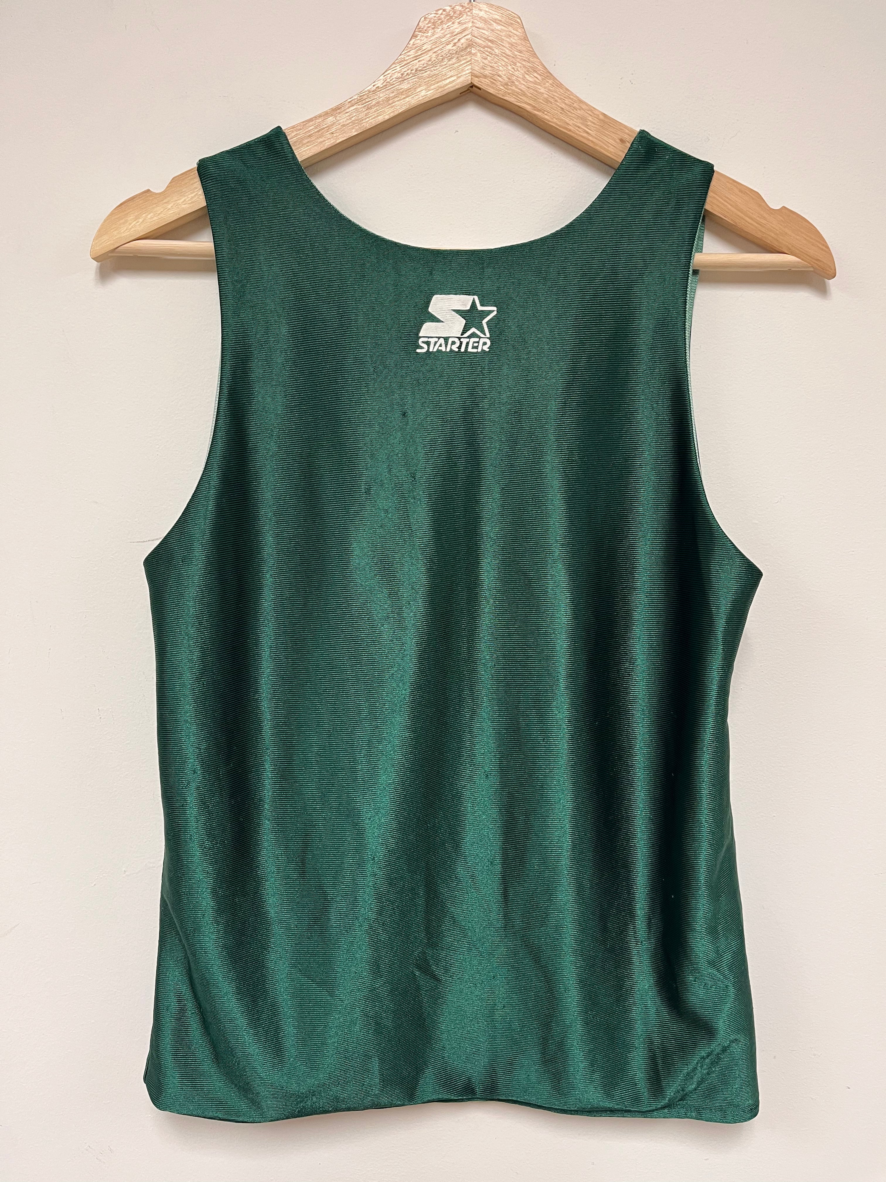 Vintage Seattle Supersonics Starter NBA Reversible Tank Top Jersey: Small