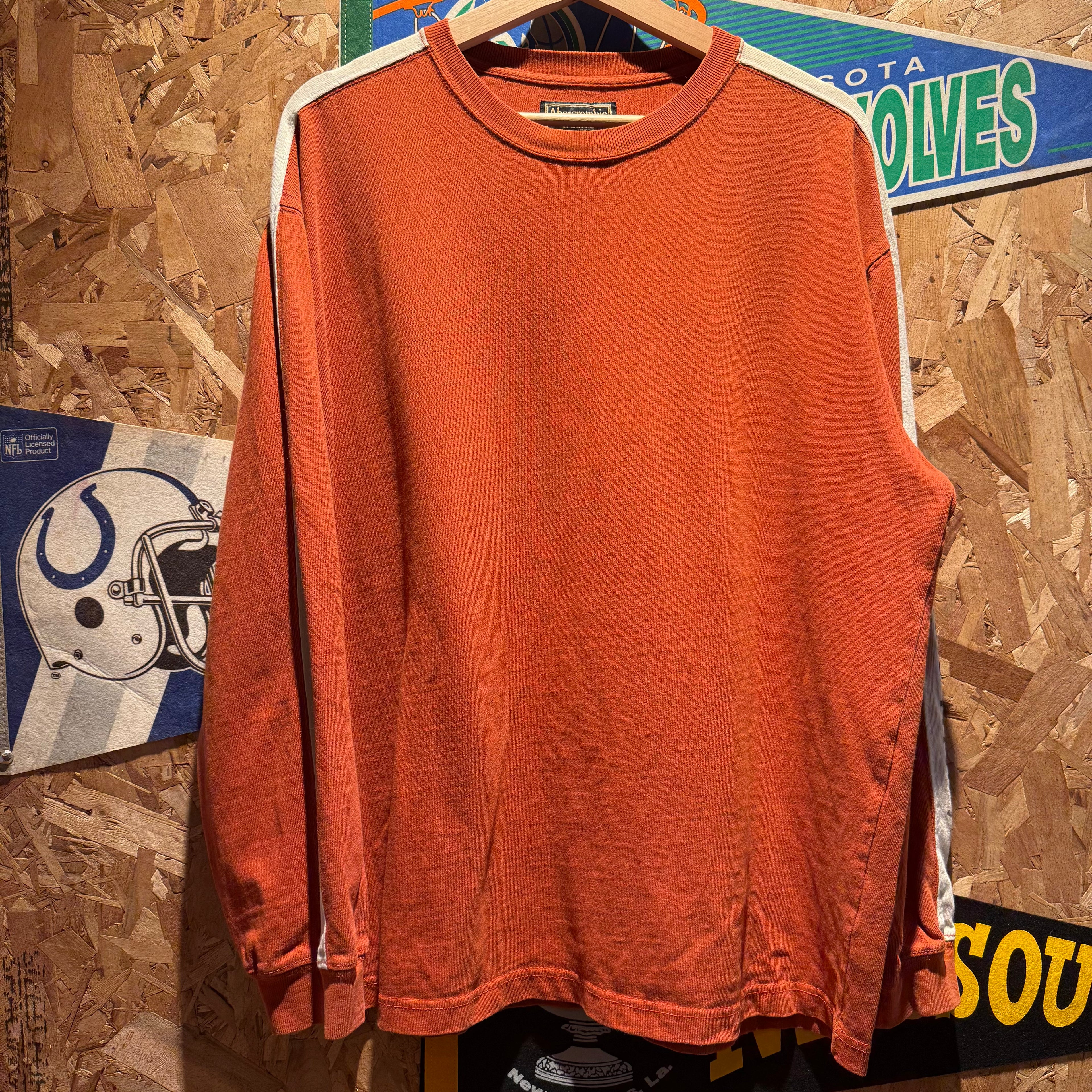 Vintage Abercrombie & Fitch Long Sleeve Sweatshirt: Medium