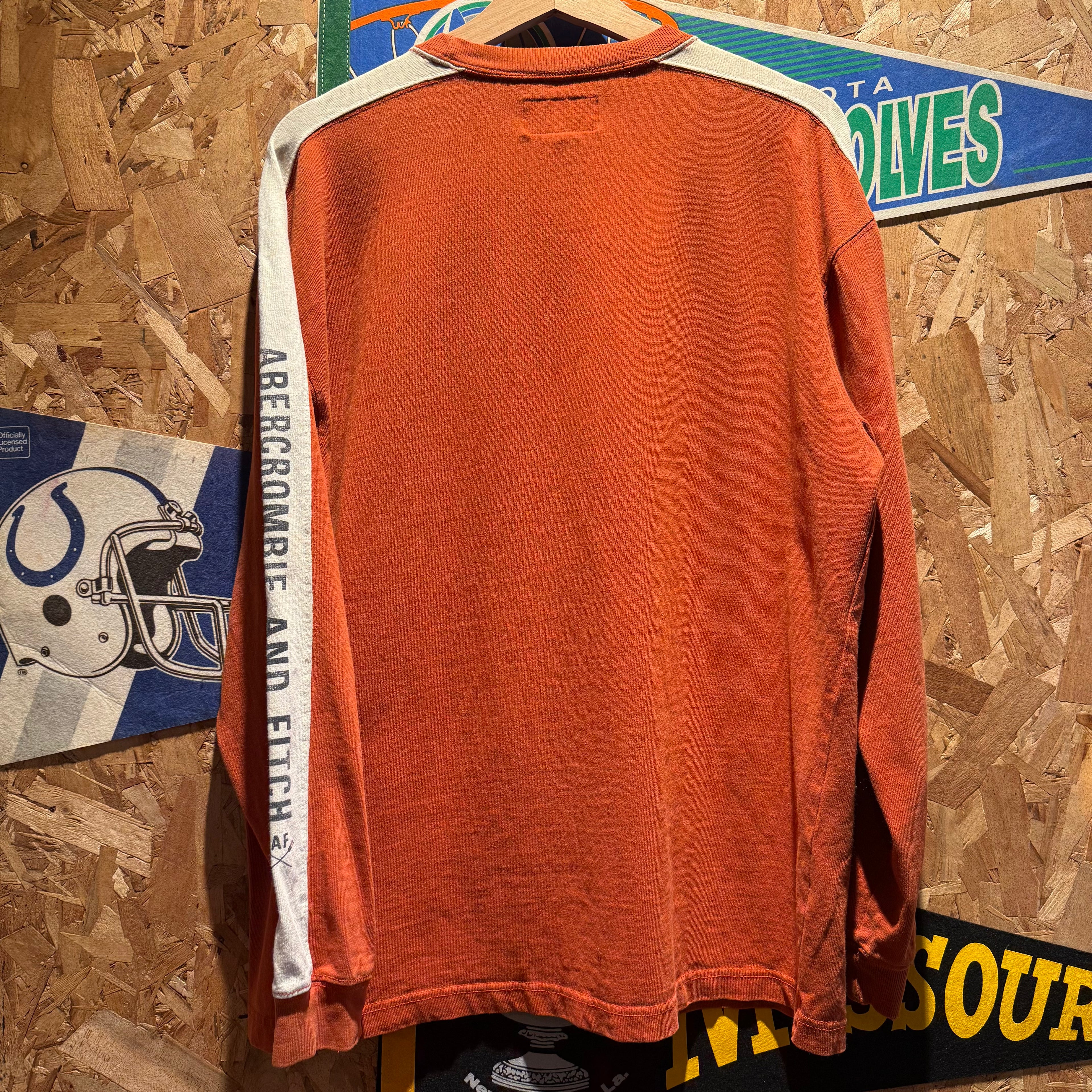 Vintage Abercrombie & Fitch Long Sleeve Sweatshirt: Medium