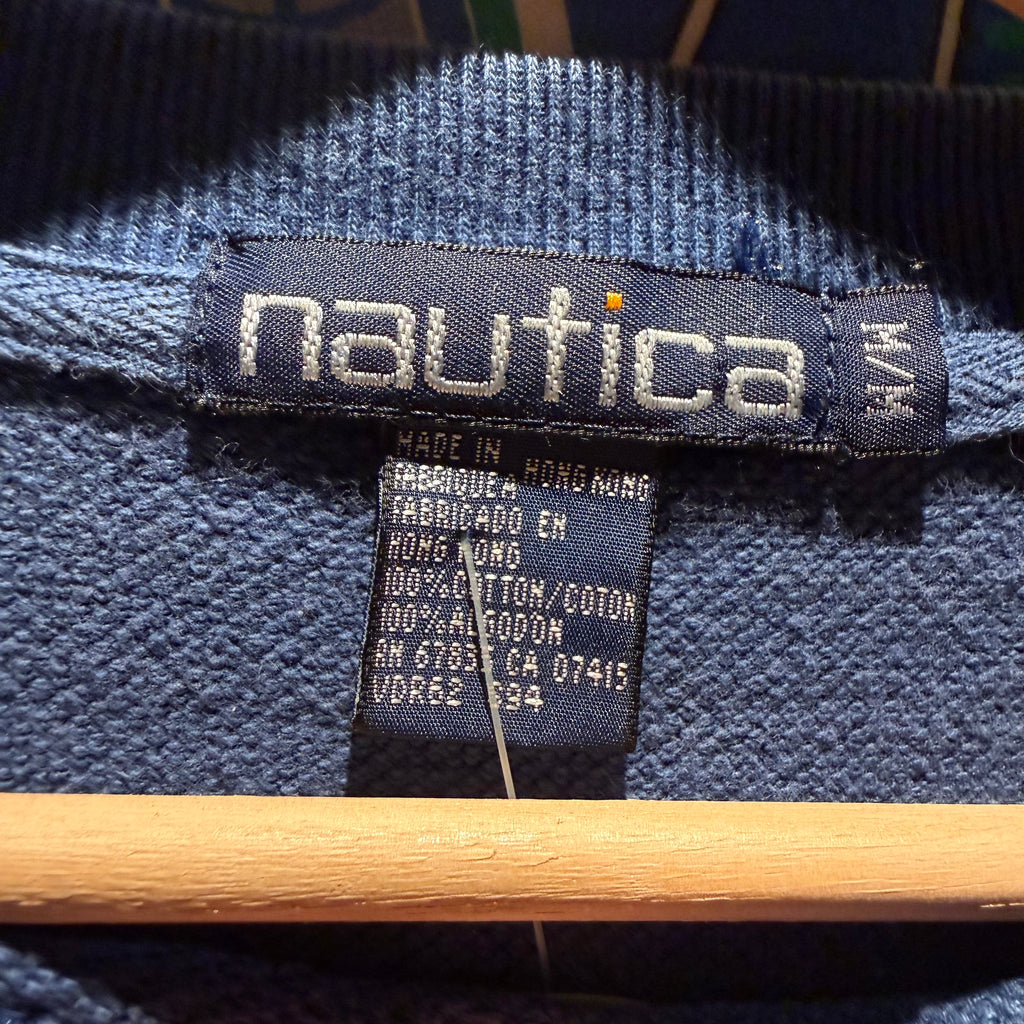 Vintage Nautica Striped Knit Sweater: Medium