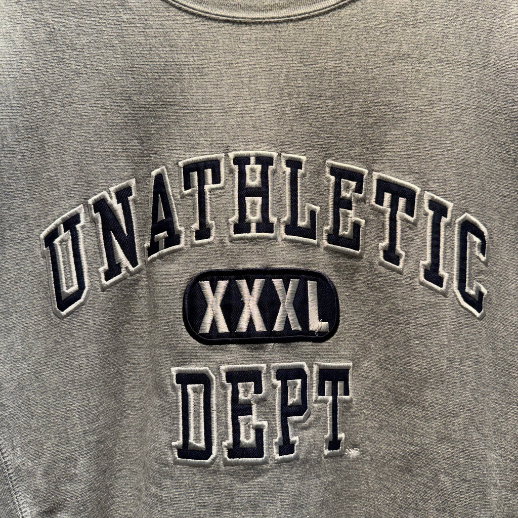 Vintage Steve & Barry's Unathletic Dept Athletic Crewneck Sweatshirt: L