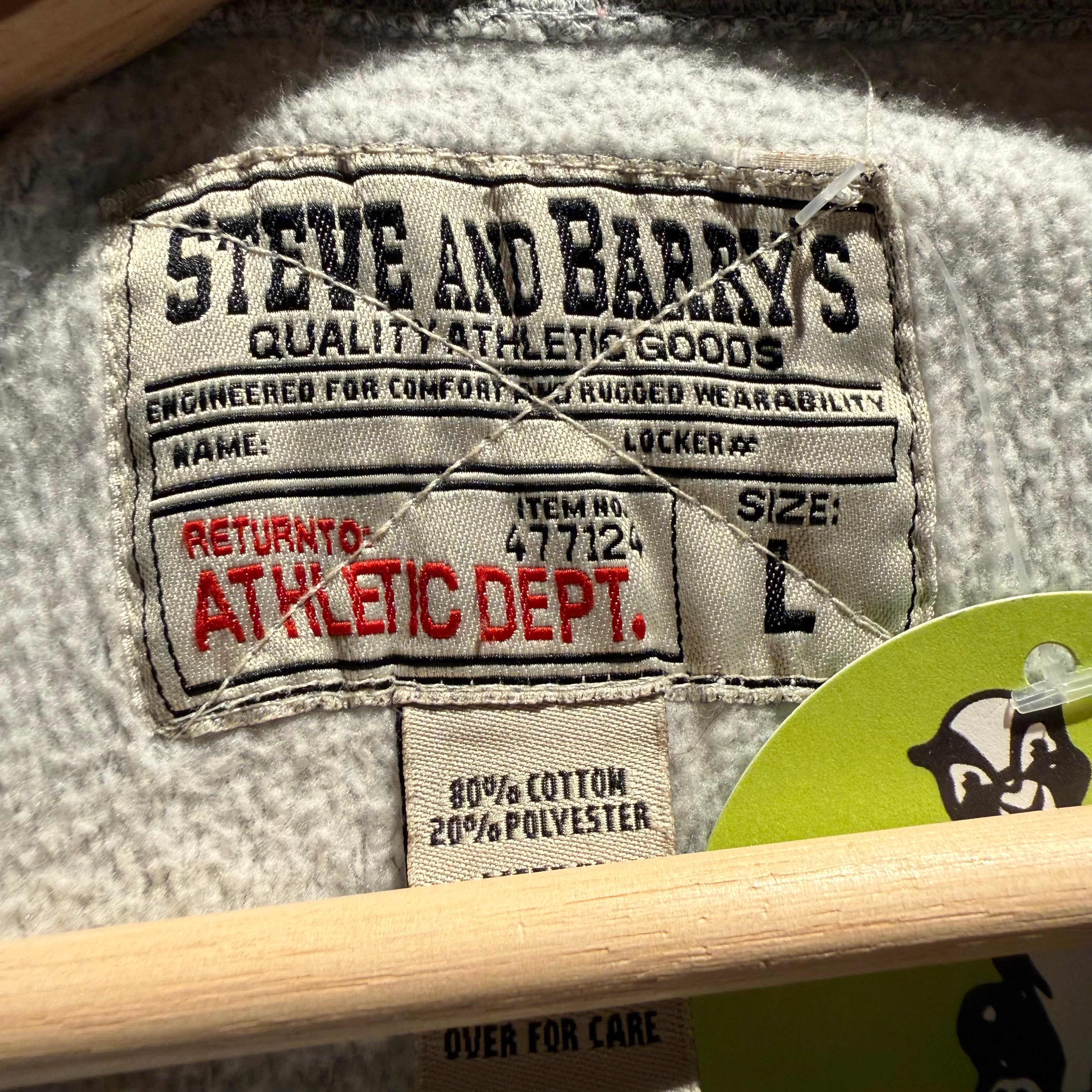 Vintage Steve & Barry's Unathletic Dept Athletic Crewneck Sweatshirt: L