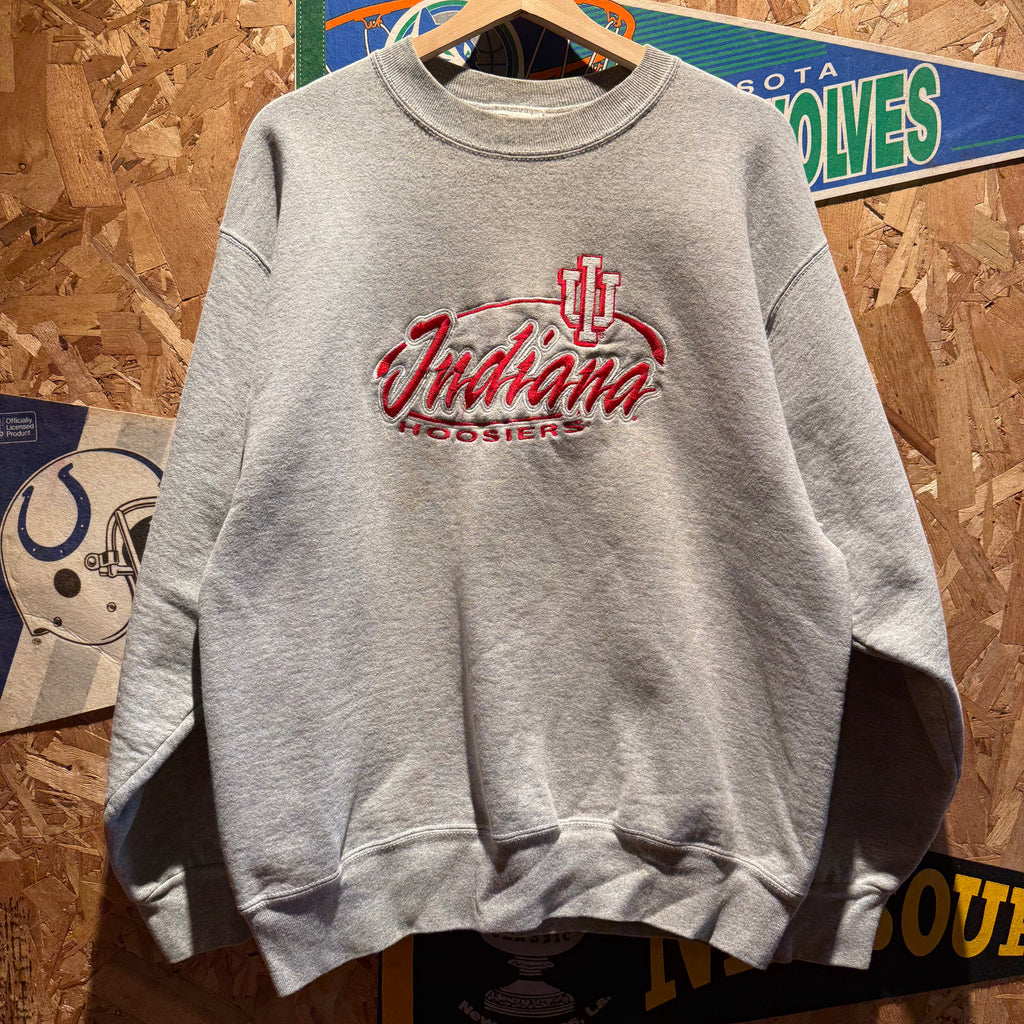 Vintage University Indiana Hoosiers Sweatshirt: L
