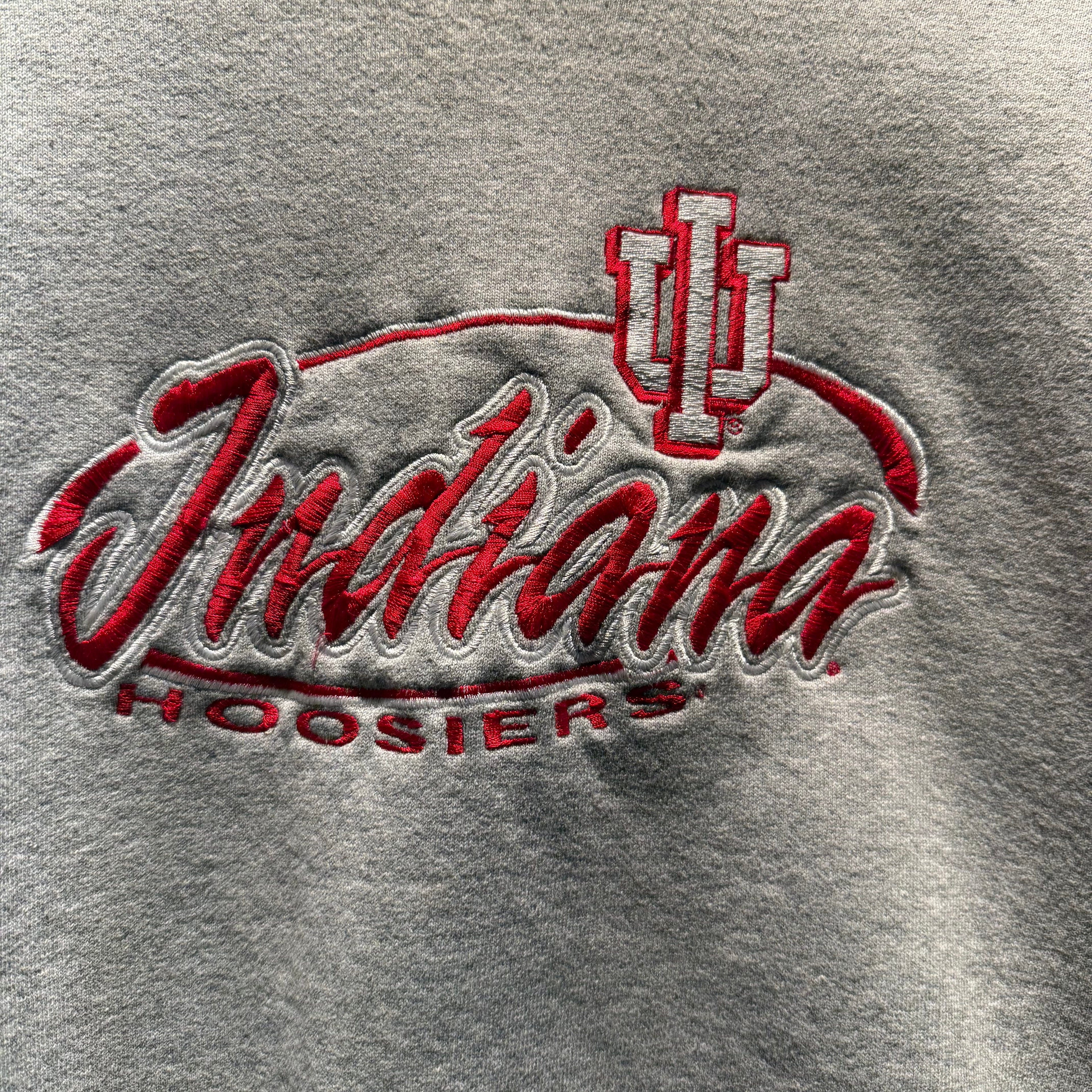 Vintage University Indiana Hoosiers Sweatshirt: L