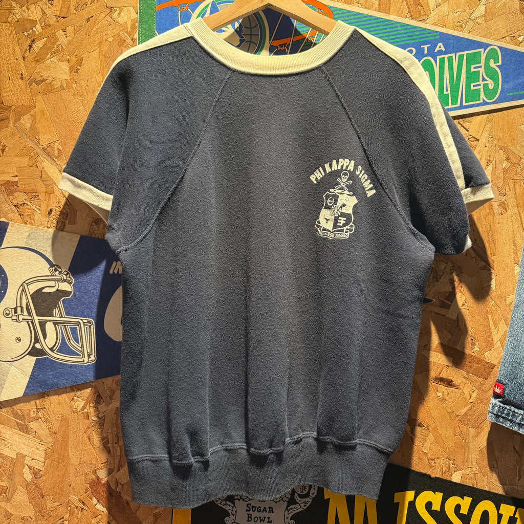 Vintage Phi Kappa Sigma Fraternity Jersey Single-Stitch Shirt: Large