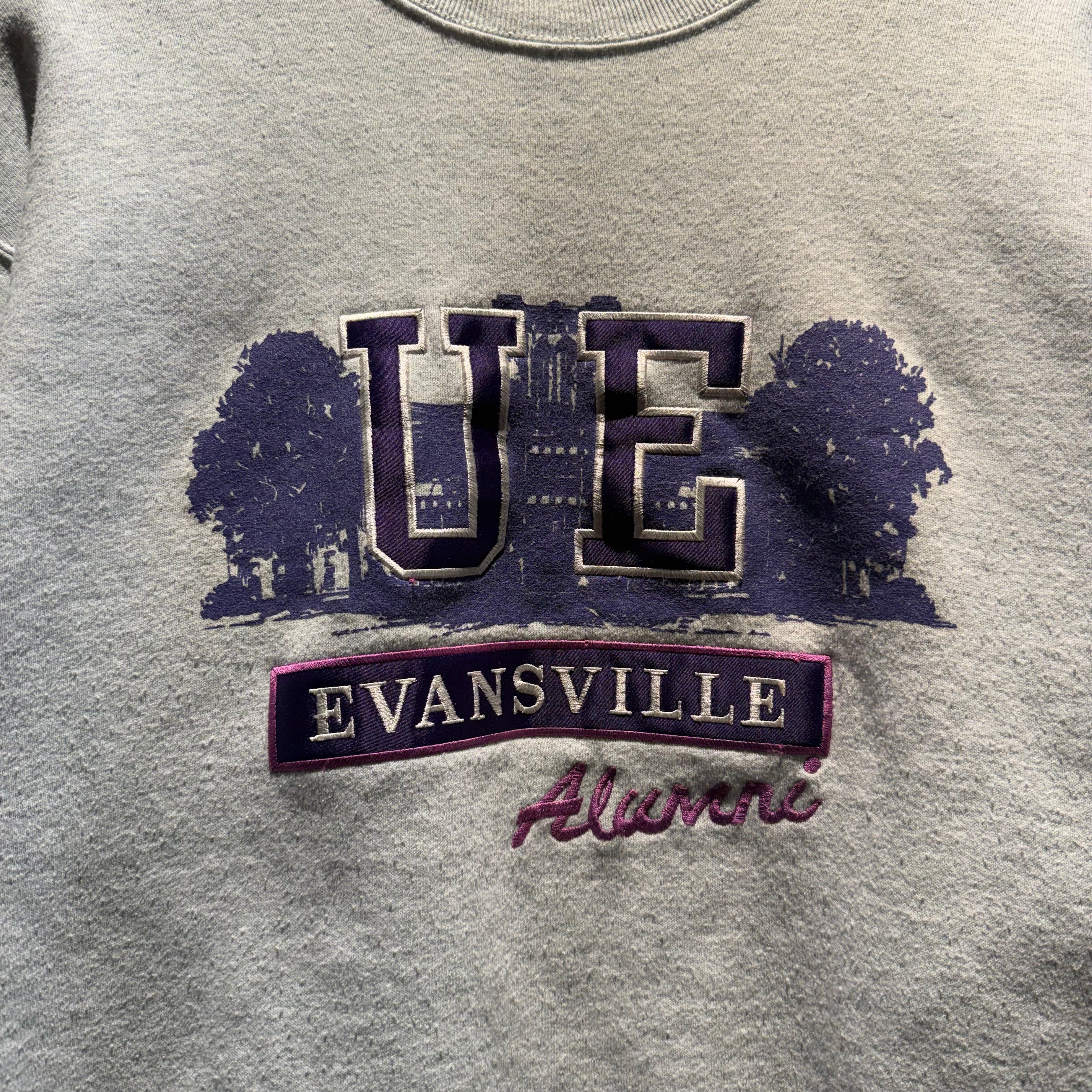 Vintage Gribble University of Evansville Alumni Crewneck Sweatshirt: Large