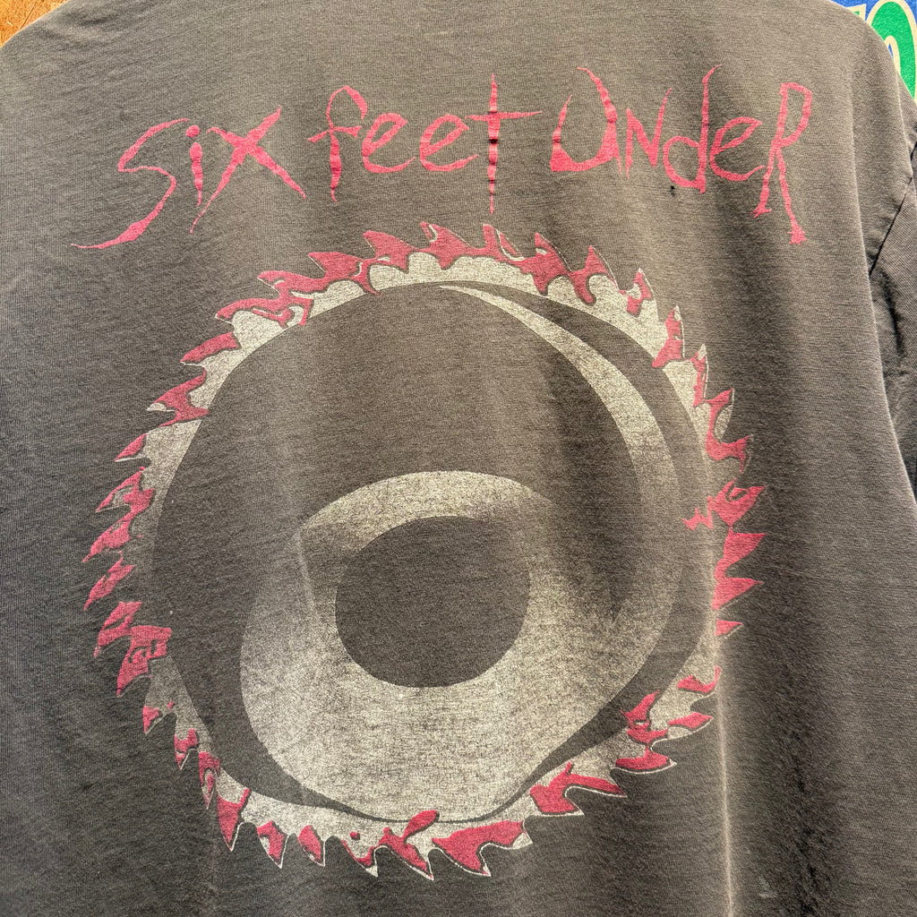 Vintage Six Feet Under Single Stitch Band T-Shirt: Large
