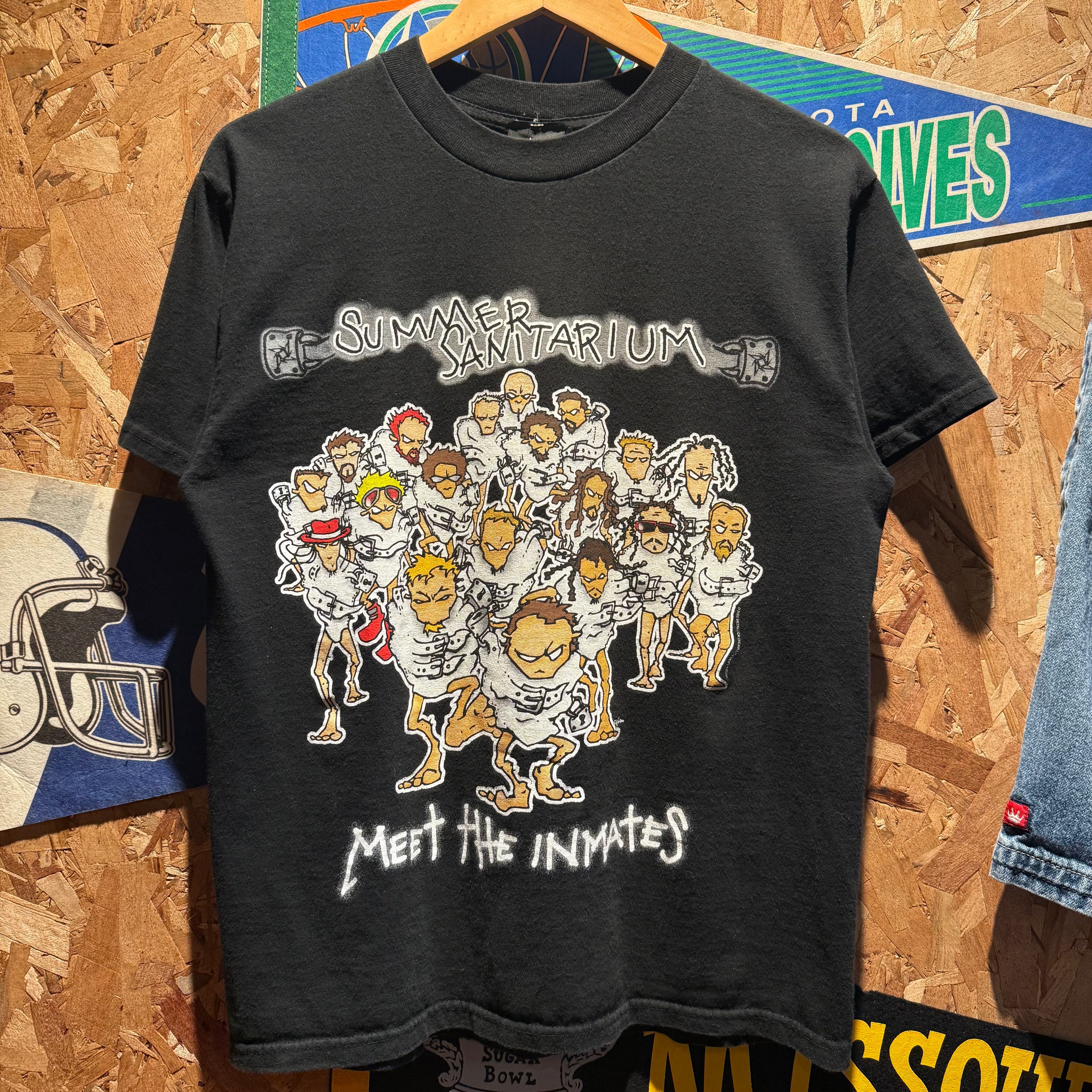 Vintage 2000 Summer Sanitarium Tour T-Shirt: Medium