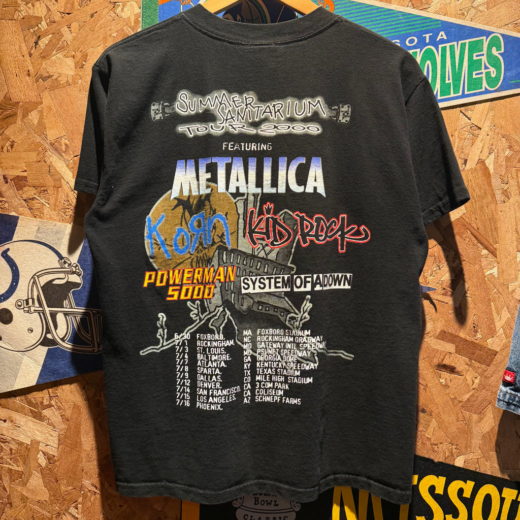 Vintage 2000 Summer Sanitarium Tour T-Shirt: Medium