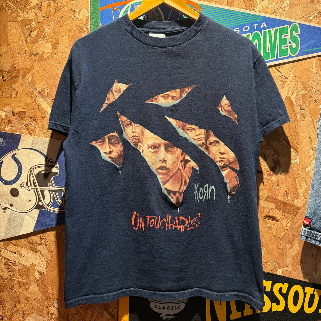 Vintage 2002 Korn Untouchables Album T-Shirt: Medium