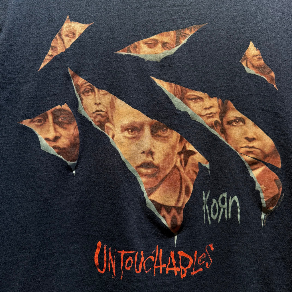 Vintage 2002 Korn Untouchables Album T-Shirt: Medium
