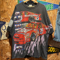 Vintage NASCAR Motorsport Tradition Budweiser All Over Print T-Shirt: XXL