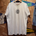 Vintage Hook Fighting Shoot Graphic T-Shirt: Large