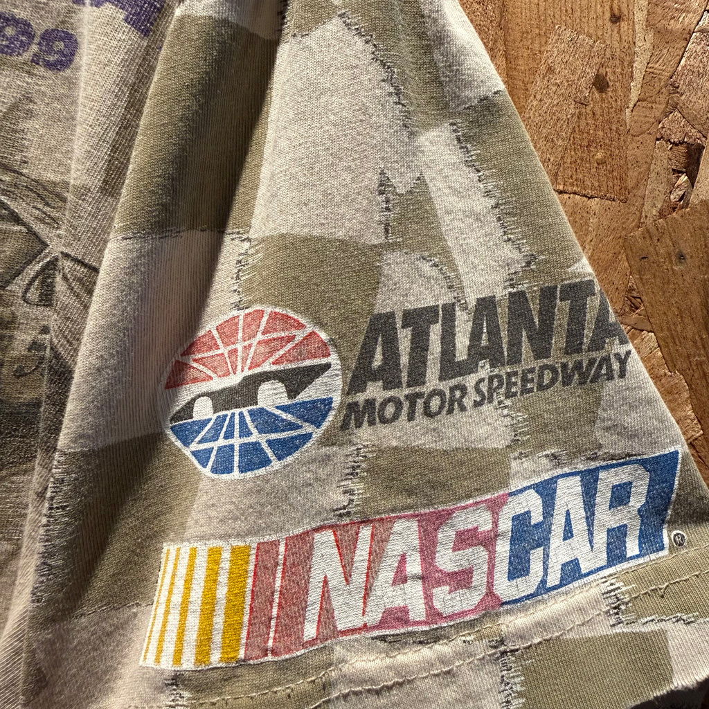 Vintage 1999 NASCAR Atlanta Motor Speedway All Over Graphic T-Shirt: Large