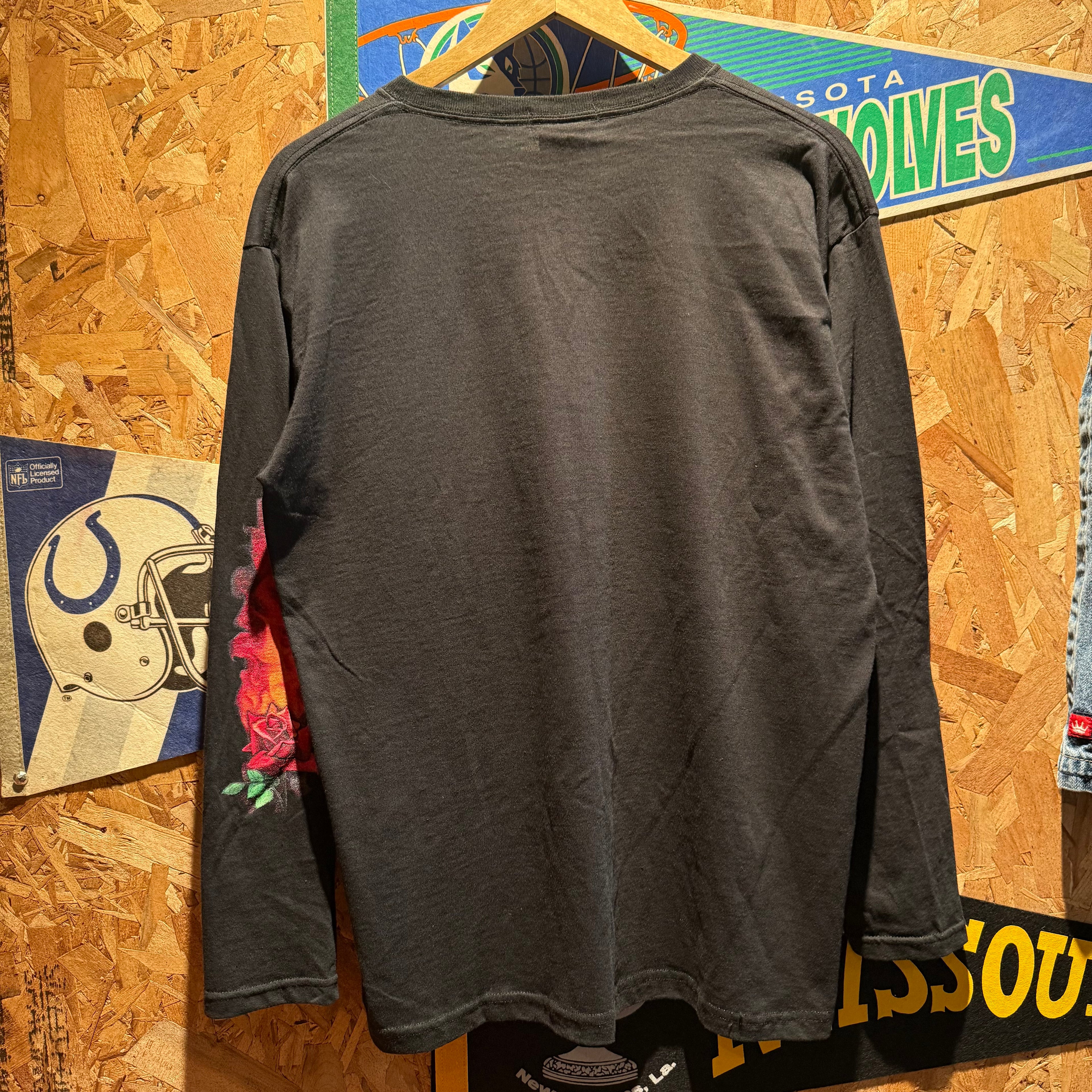 Vintage Y2K Quail Hollow Dragon Graphic Long Sleeve Shirt: Large