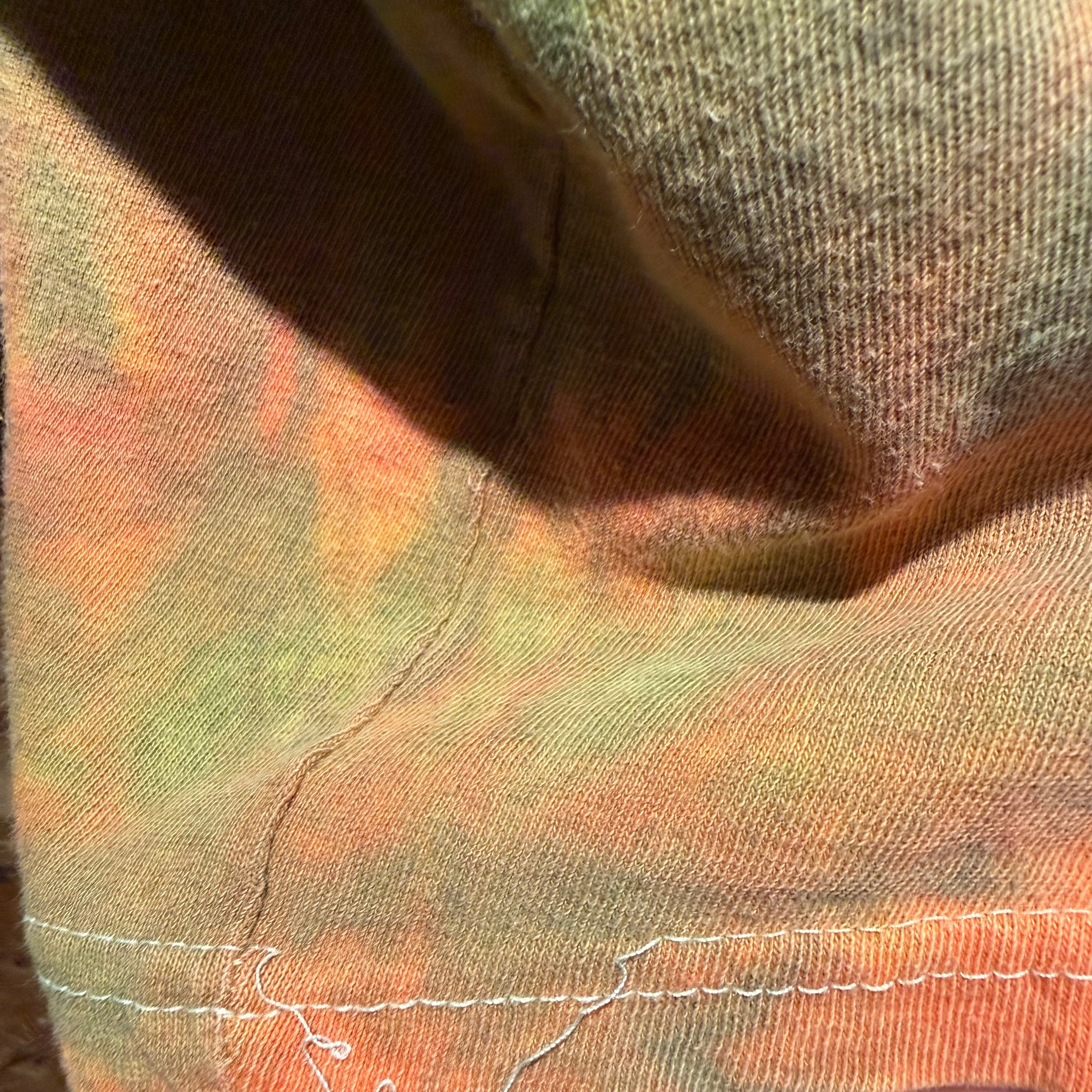 Vintage Tie Dye Bob Marley Single Stitch Graphic T-Shirt: XL