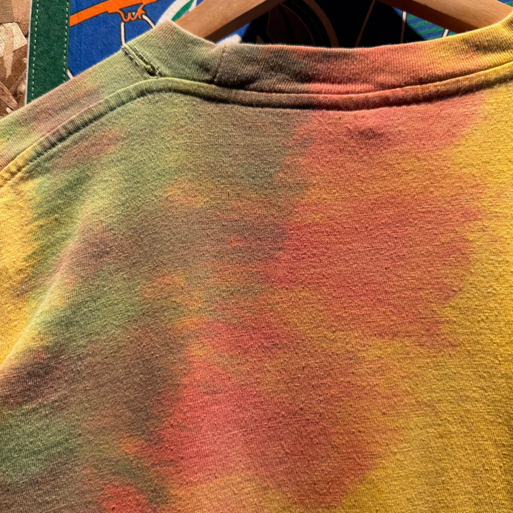 Vintage Tie Dye Bob Marley Single Stitch Graphic T-Shirt: XL