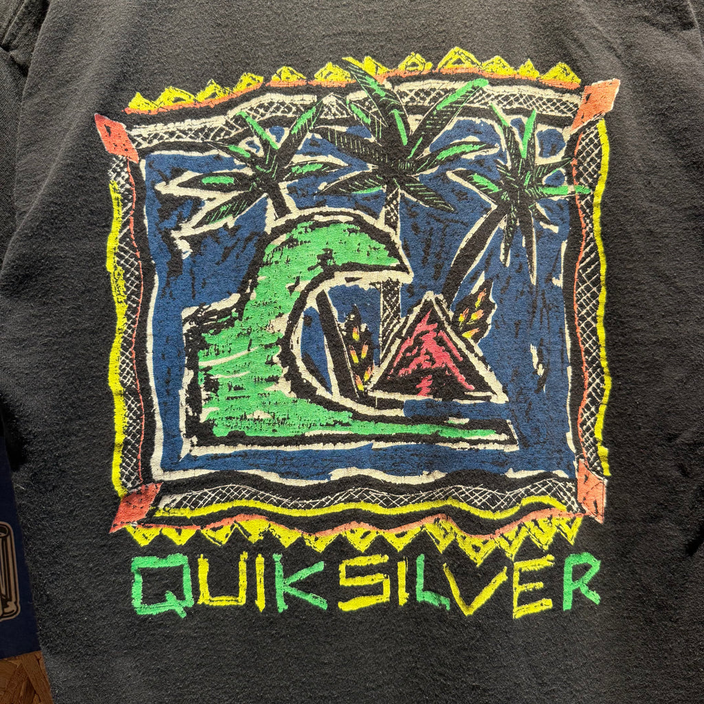 Vintage Quicksilver Graphic T-Shirt: Large