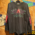 Vintage Y2K Quail Hollow Dragon Graphic Long Sleeve Shirt: Large