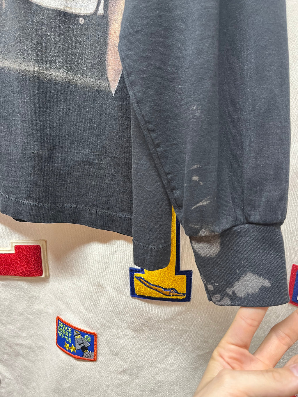 Vtg Metallica 1997 World Tour Long Sleeve Black T-Shirt: Large