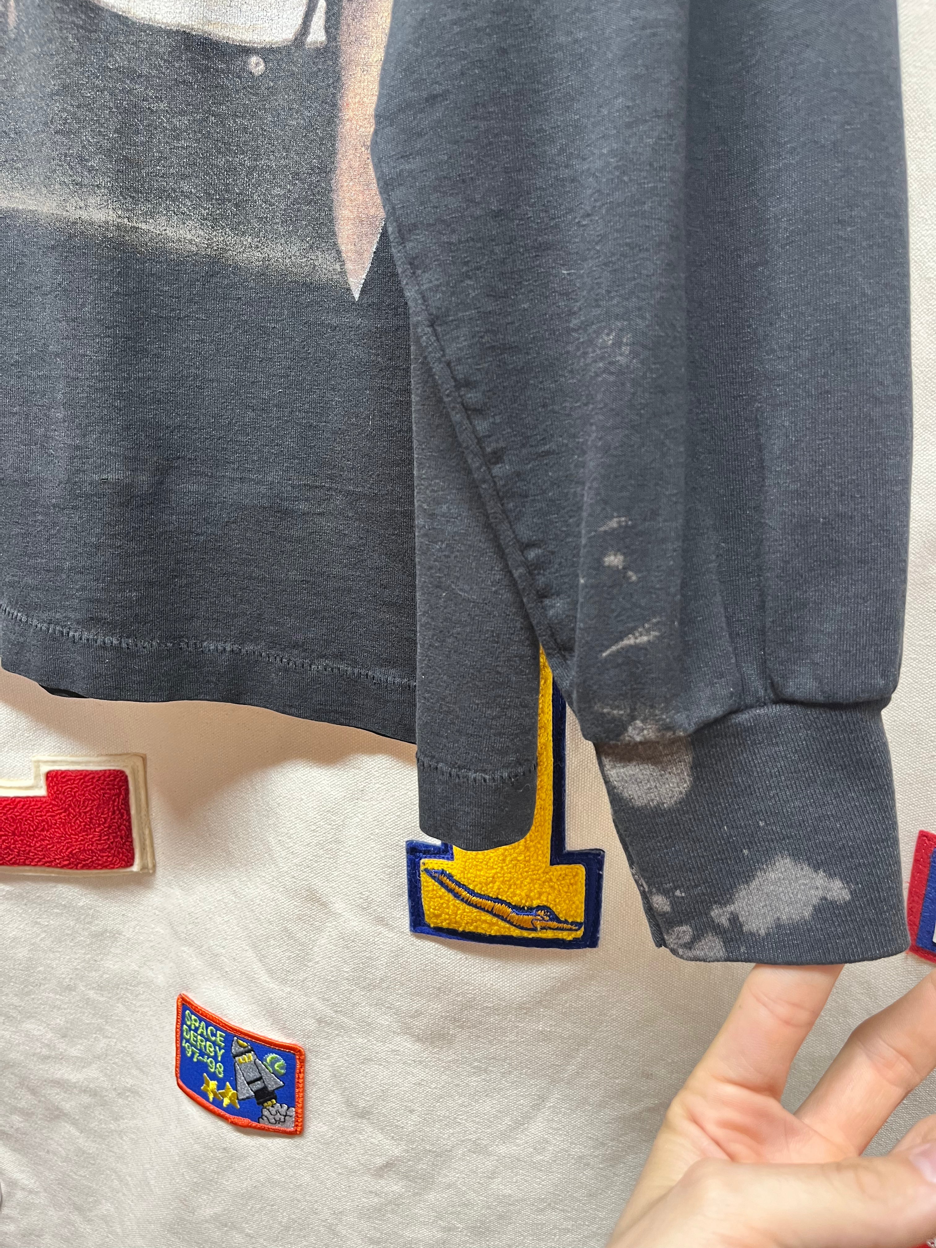 Vtg Metallica 1997 World Tour Long Sleeve Black T-Shirt: Large