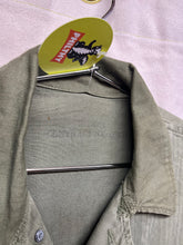 Load image into Gallery viewer, Vtg Military Herringbone Twill Stamped Field Three Pocket Large Jacket

