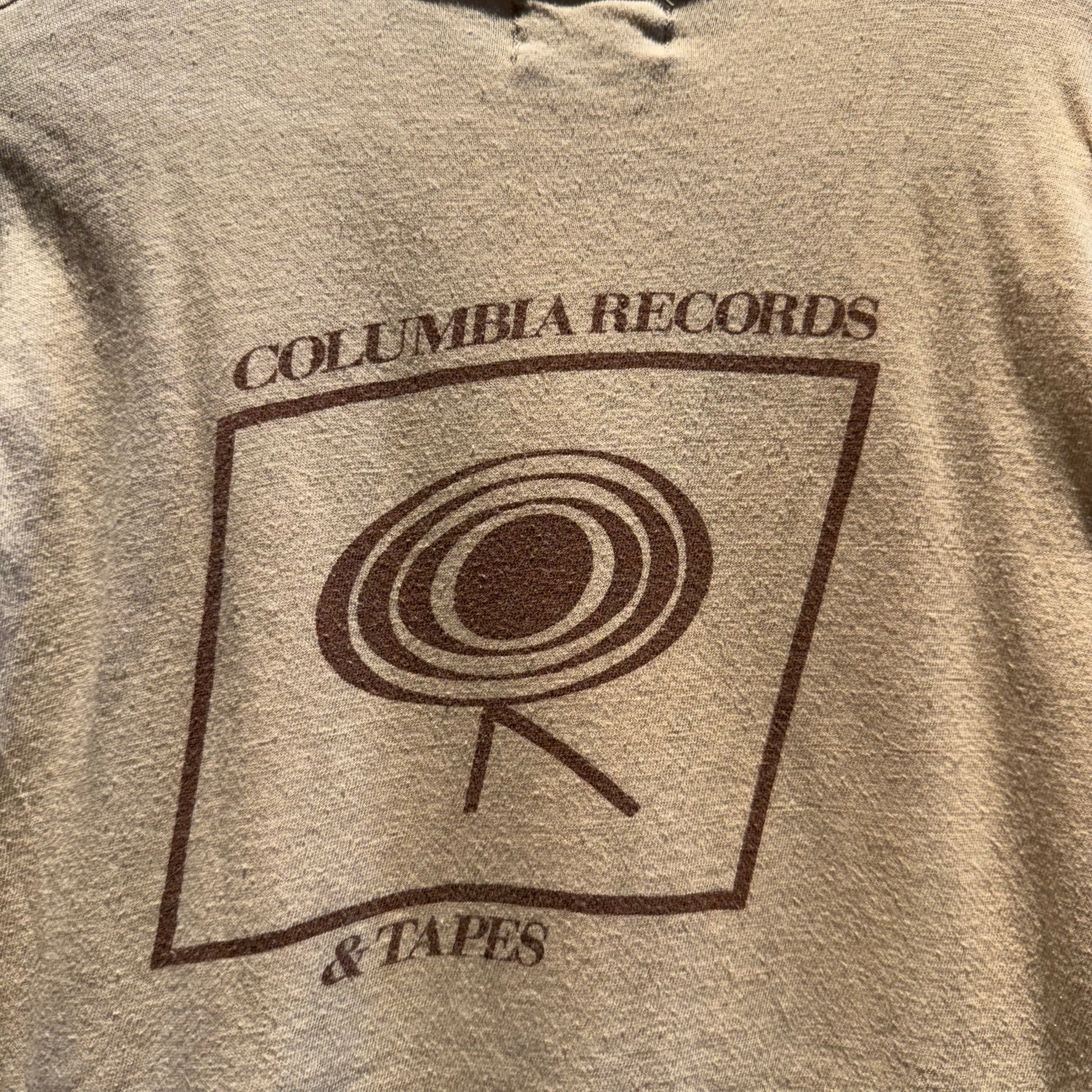 Vintage Single Stitch Columbia Records Graphic T-Shirt: S