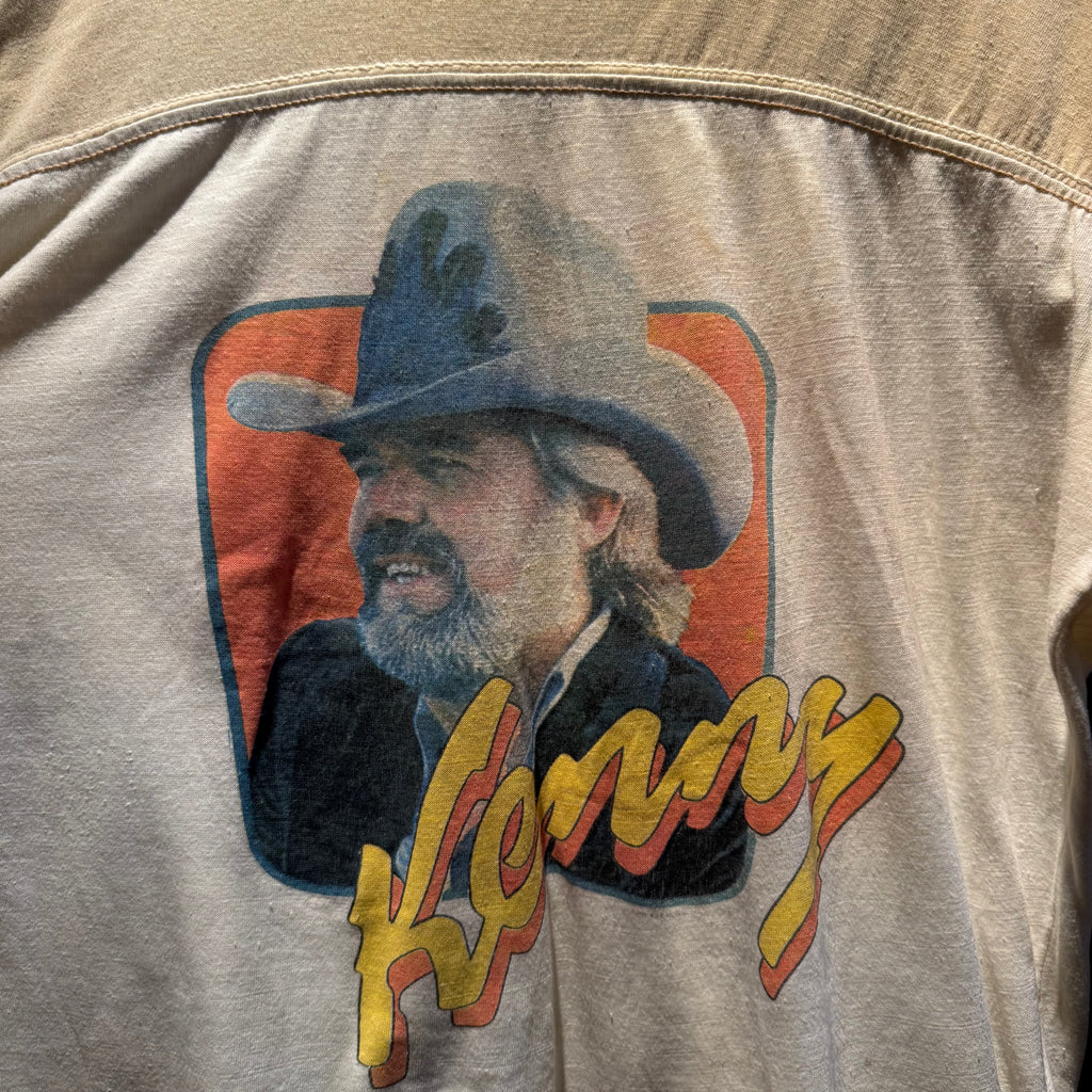 Vintage 1981 Action Wear Kenny Rogers Single Stitch T-Shirt: L