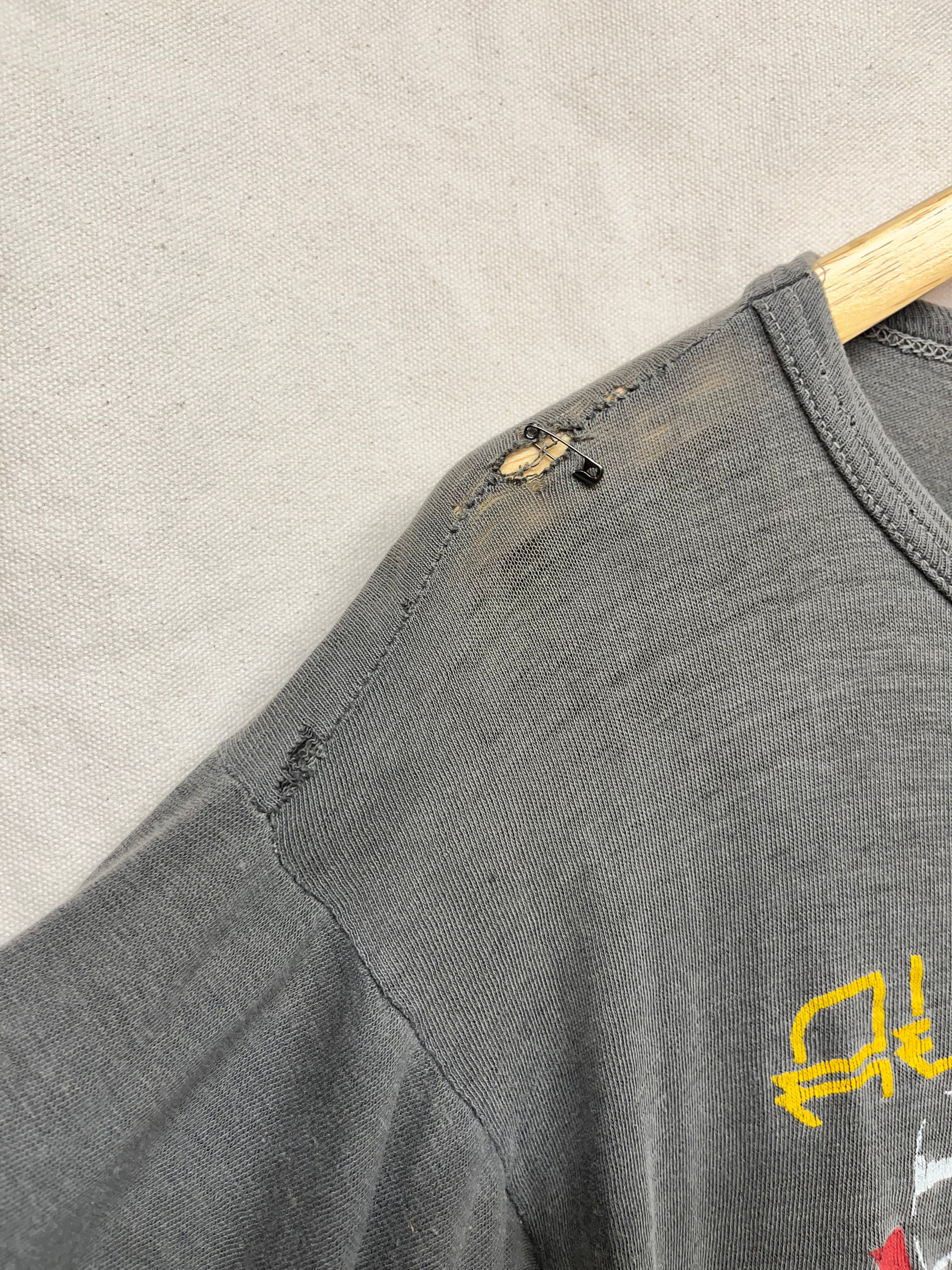 Vtg Alice Cooper In Concert 70’s Faded Concert Tour T-Shirt: Small