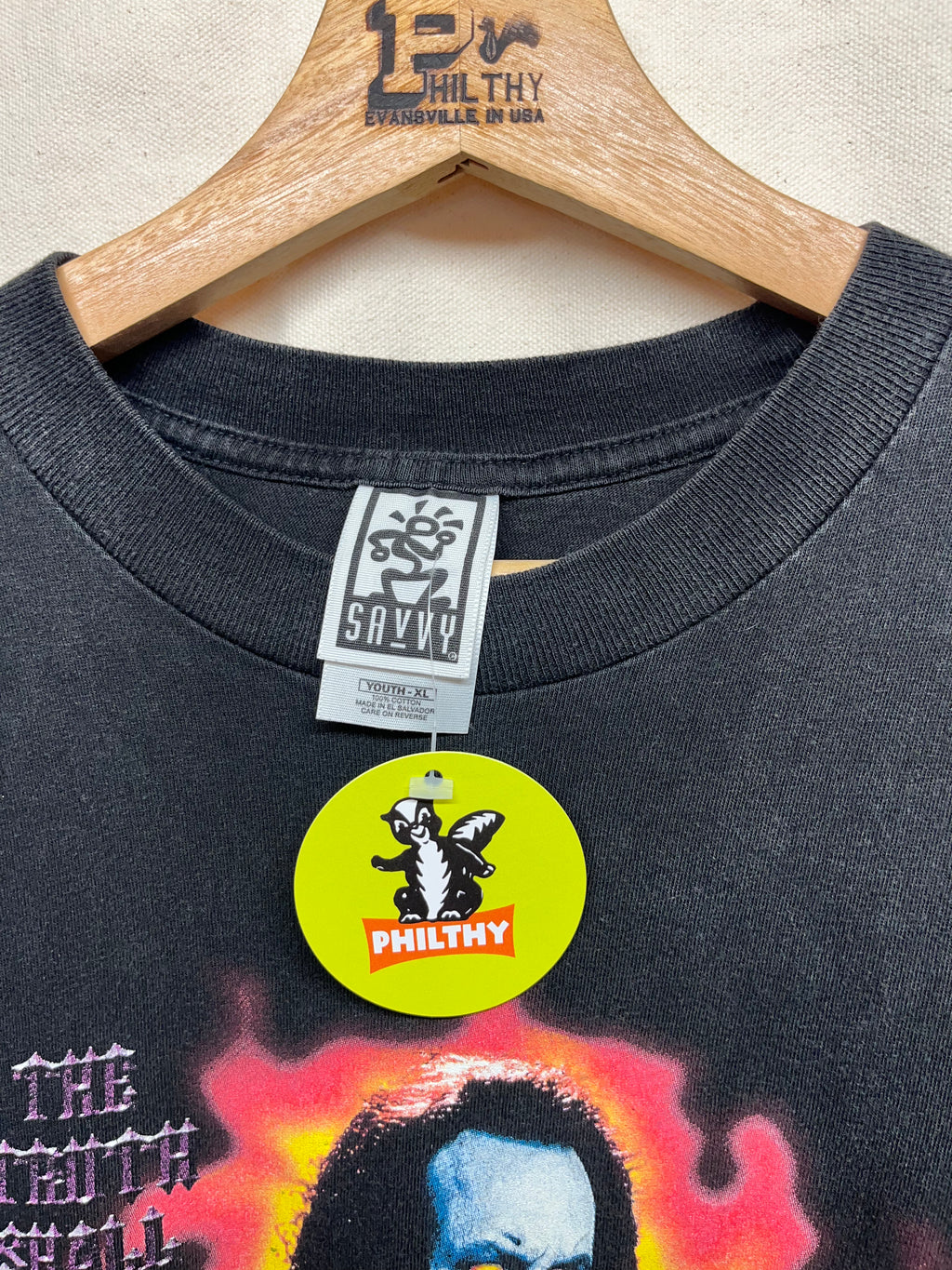 Vtg WWF Wrestling Federation Undertaker "Rest In Peace" (Youth XL) Shirt