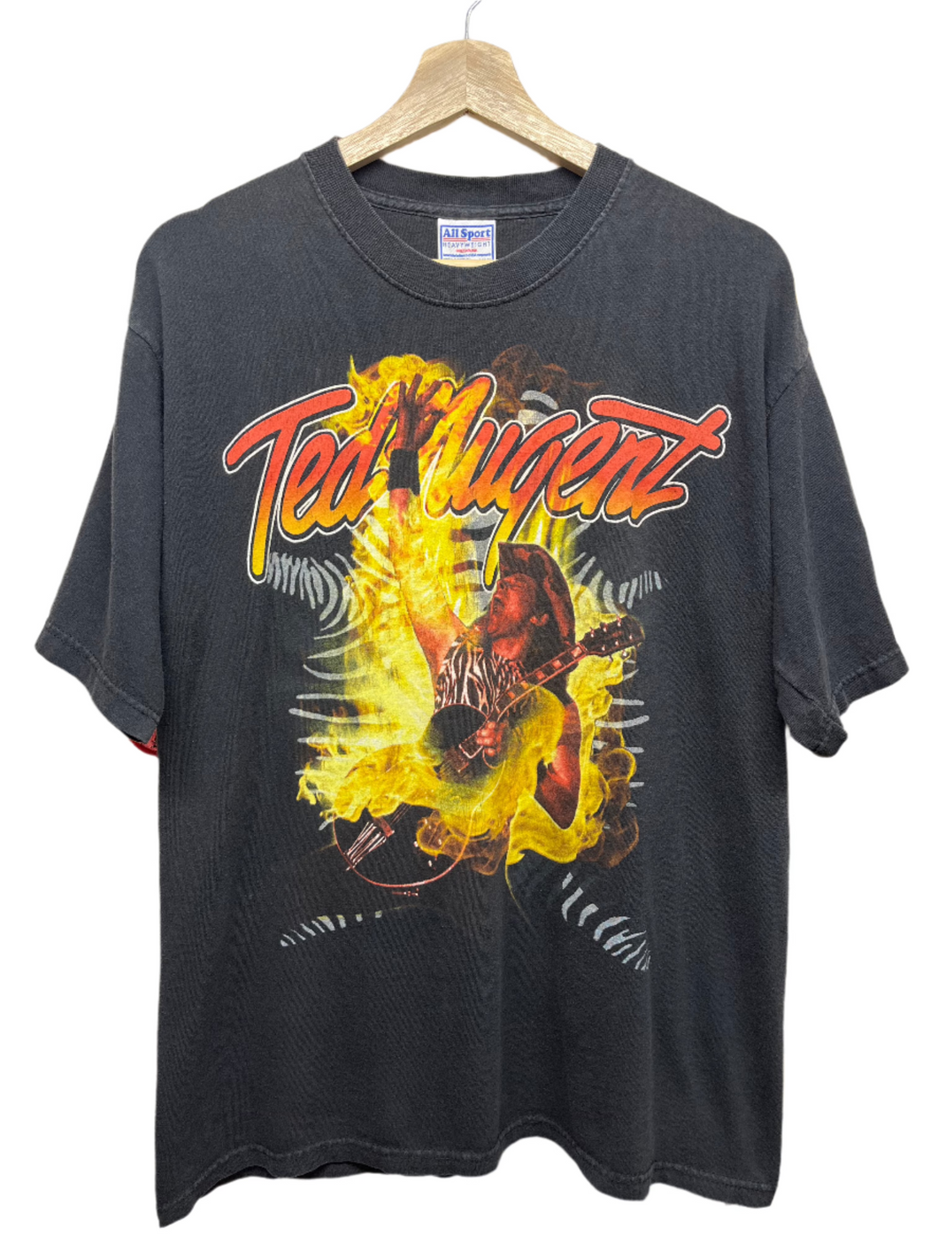Vintage Ted Nugent Craveman Tour T-Shirt: L