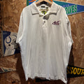 Vintage University of Evansville Purple Aces Polo Shirt: XL