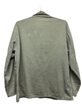 Load image into Gallery viewer, Vtg Military Herringbone Twill Stamped Field Three Pocket Large Jacket
