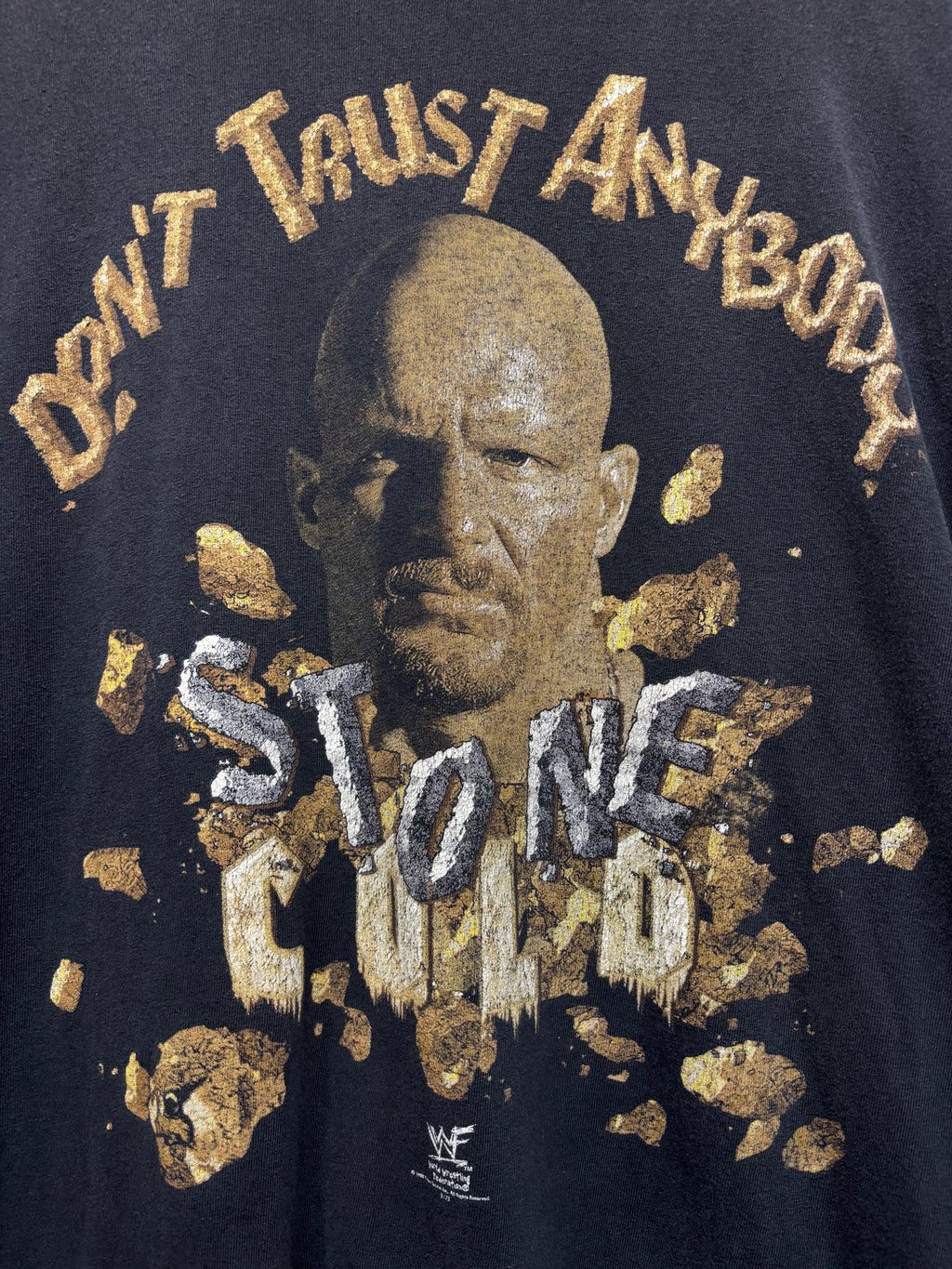 Vintage Stone Cold Steve Austin Don't Trust Anybody 1998 WWF Wrestling T-Shirt: XL