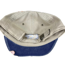 Load image into Gallery viewer, Vtg Los Angeles LA Rams Embroidered Helmet NFL Tan Dad Strapback Hat
