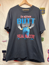 Load image into Gallery viewer, Vintage I&#39;m Nothin Butt Neal McCoy Fan On Tour Wrangler Jeans Country Music T-Shirt: XL
