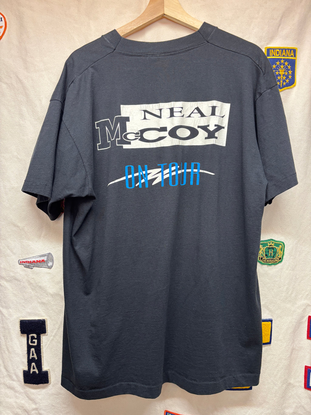 Vintage I'm Nothin Butt Neal McCoy Fan On Tour Wrangler Jeans Country Music T-Shirt: XL