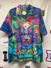 Load image into Gallery viewer, Vintage Carlos Santana Dragonfly Dream Button Up Shirt: Large
